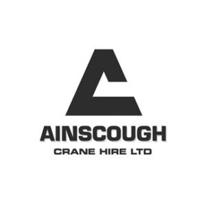 Ainscough crane hire company logo