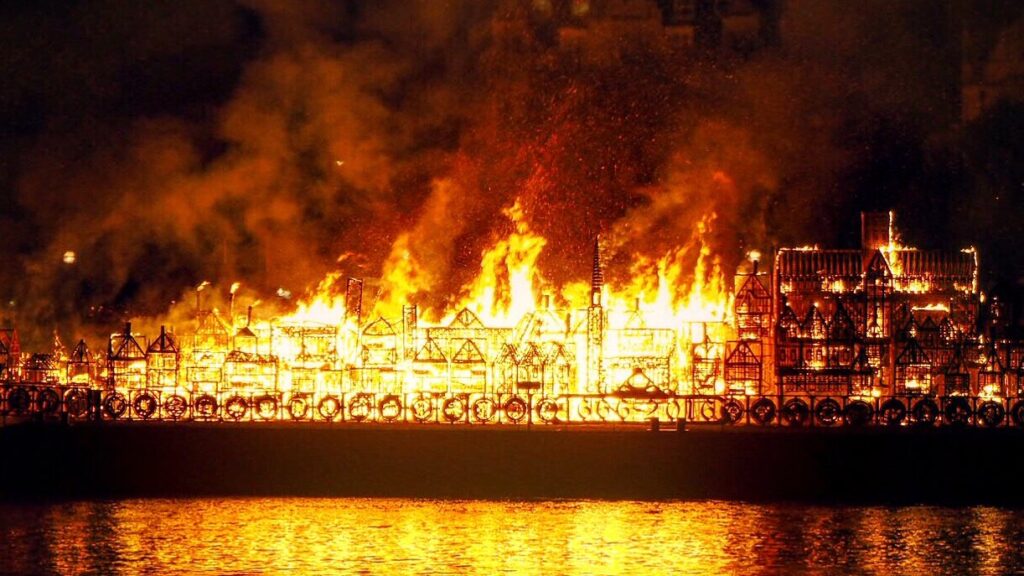 Fire of London Barge