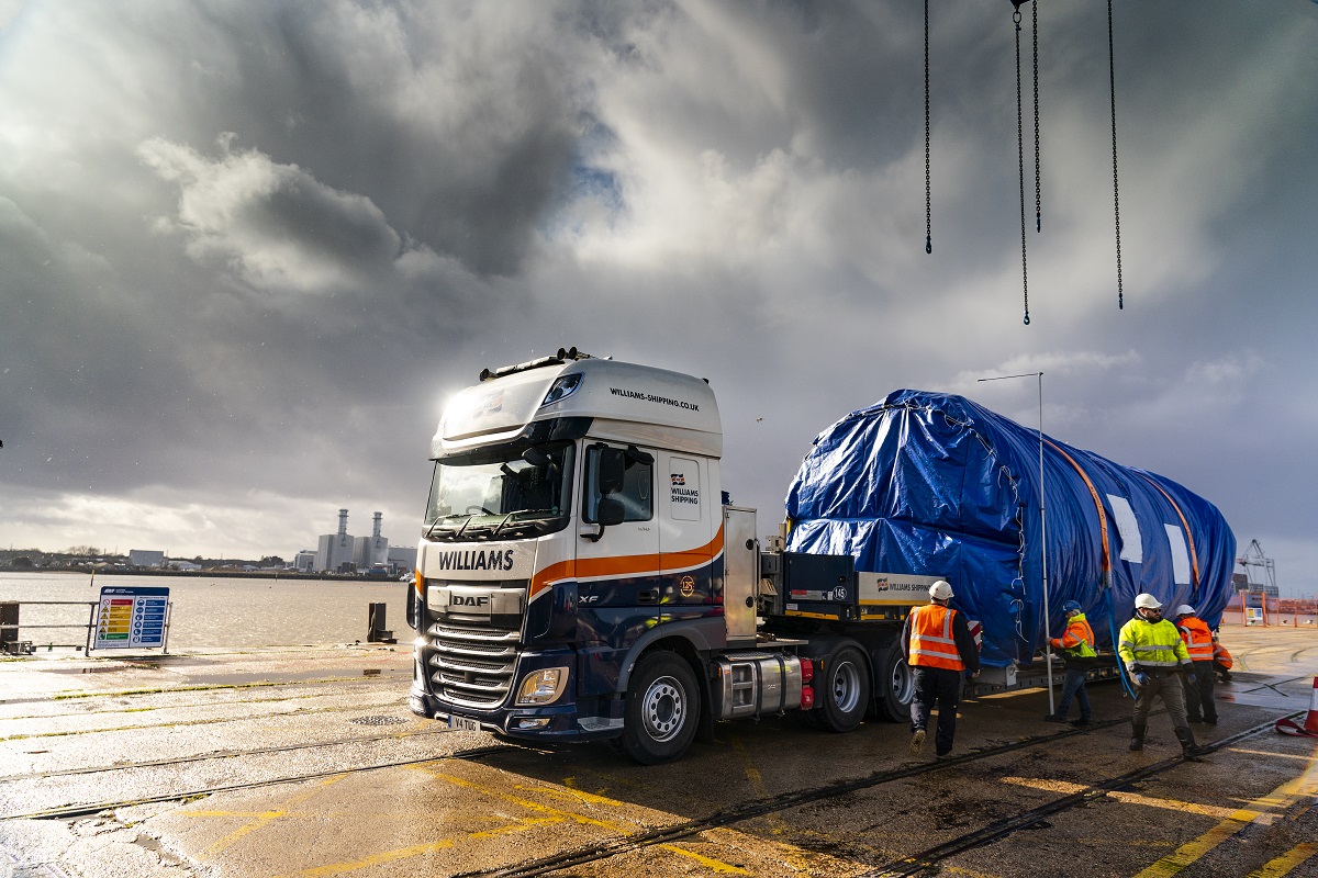 Abnormal load at docks