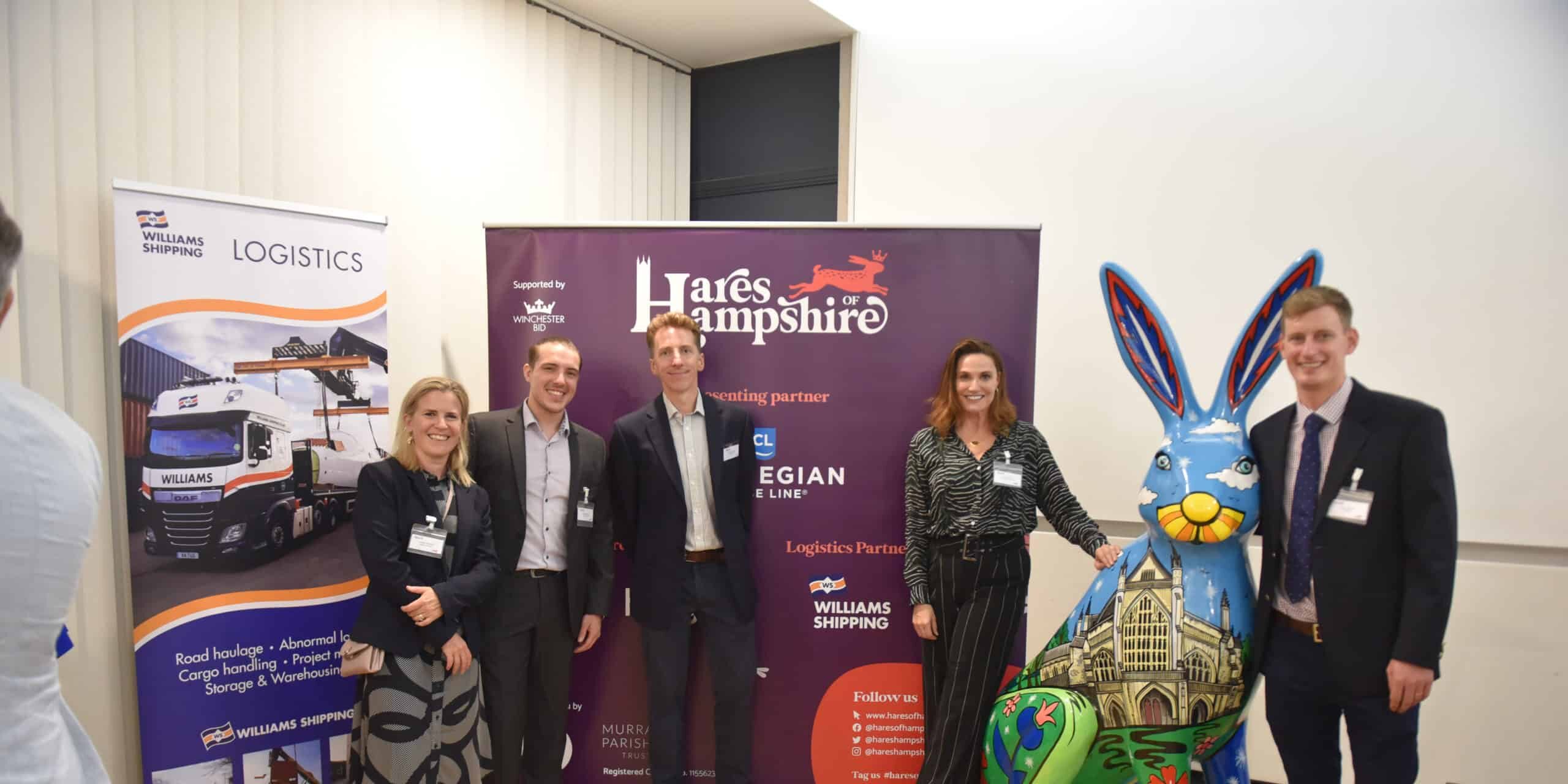 Williams Shipping at Hares of Hampshire launch