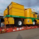 tractor on flatrack